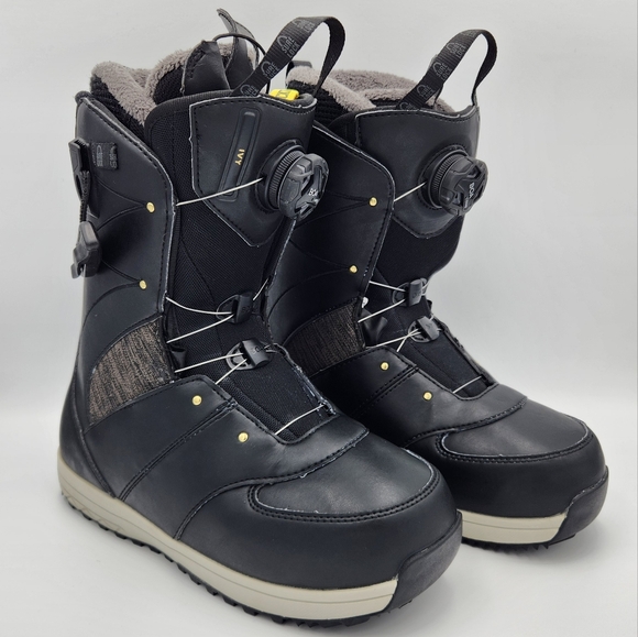 Women's Solomon Ivy Boa SJ Snowboard Boots - Picture 1 of 11